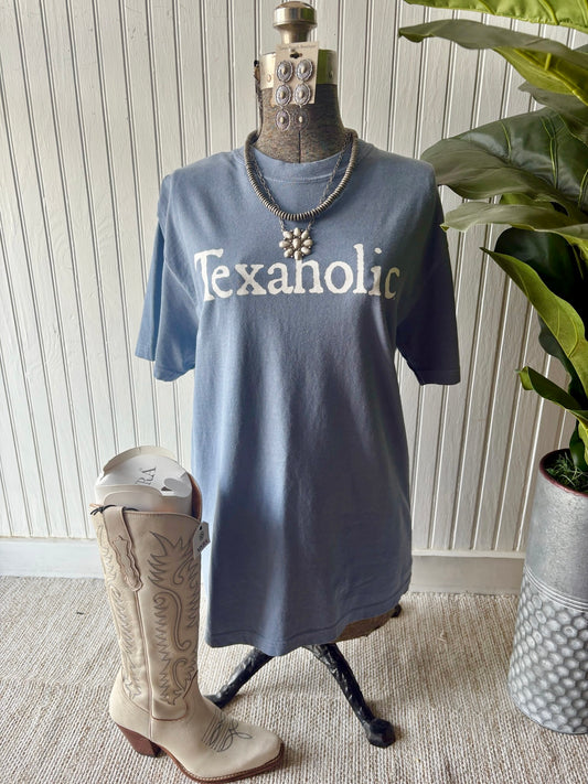 Blue Jean Texaholic Graphic Tee