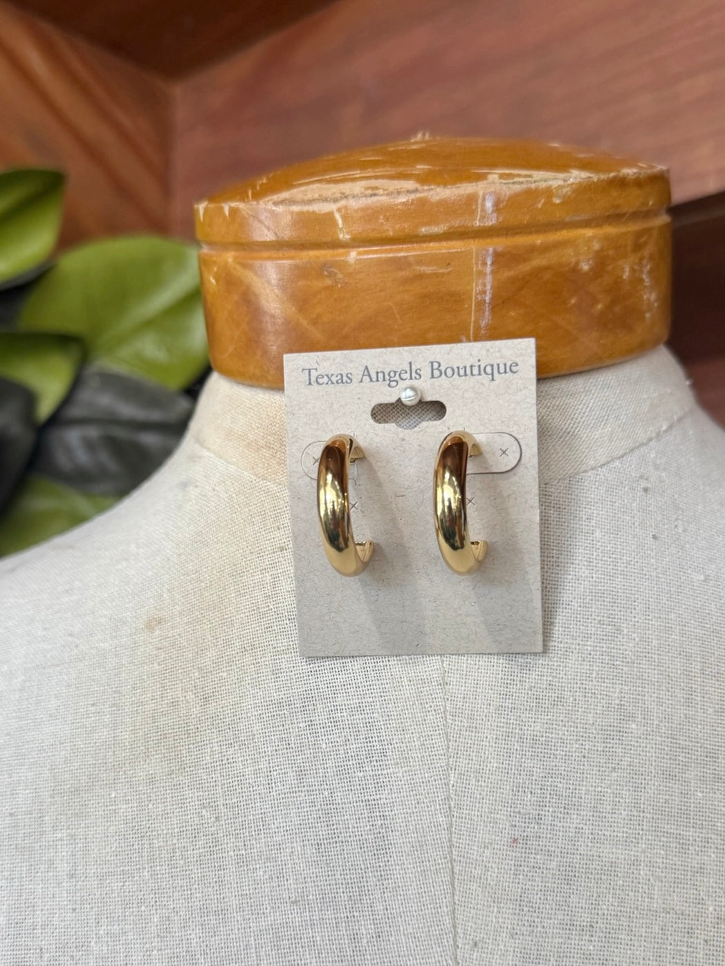 Gold Hoop Earrings