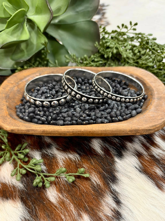 RESTOCK Medium Silver Bangle