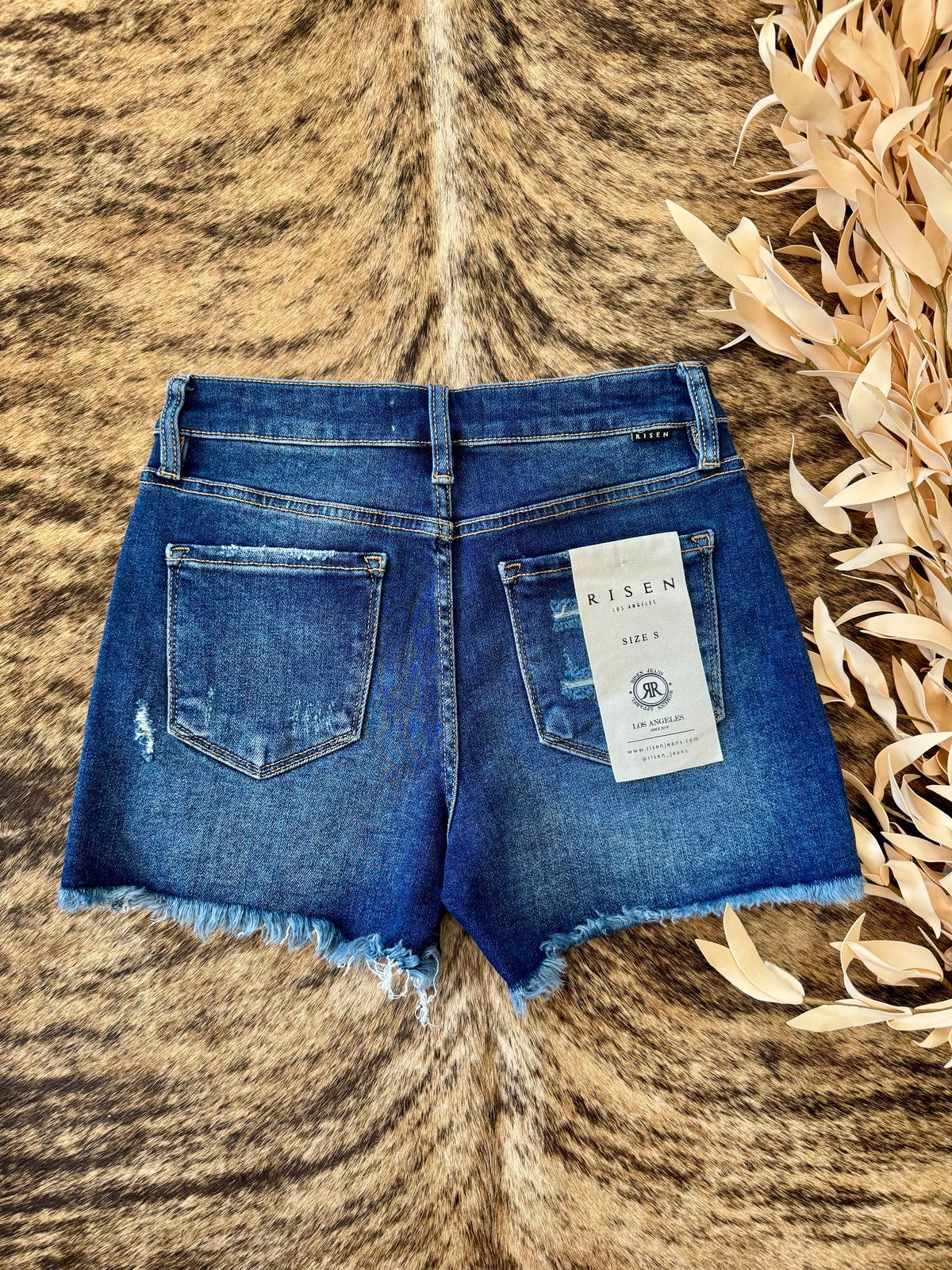 She’s The Reason Denim Risen Shorts