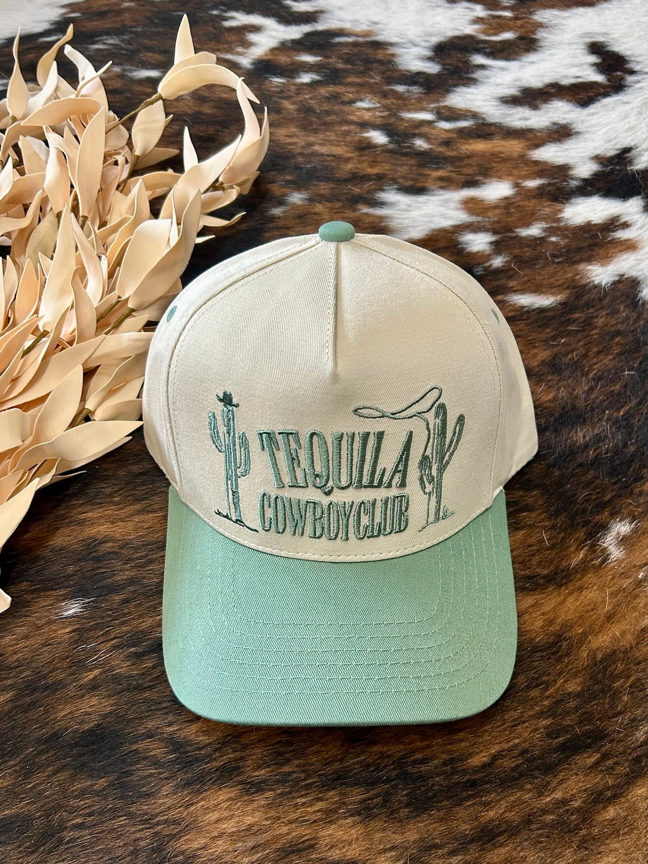 Tequila Cowboy Club Sage Trucker Hat