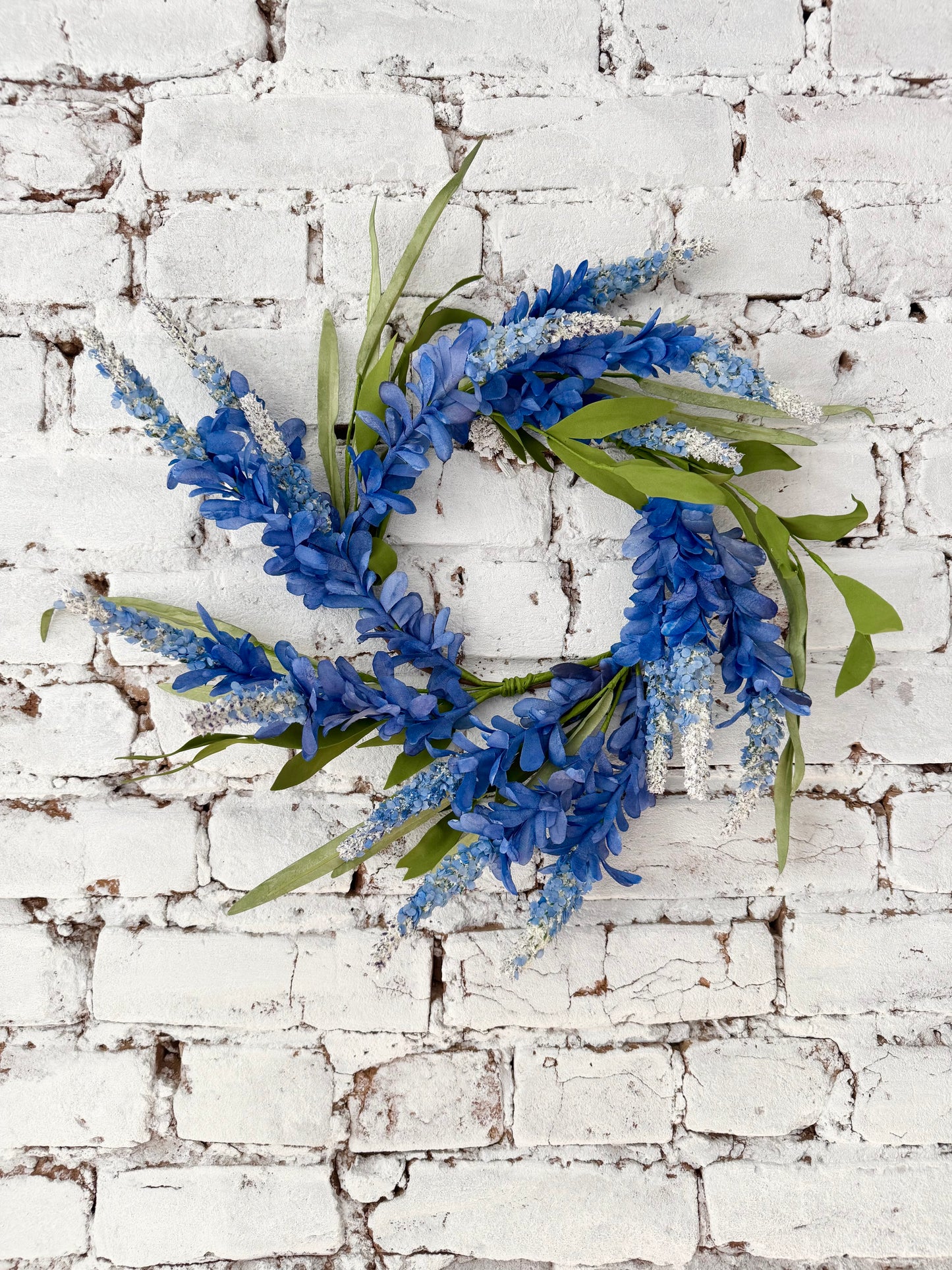 Bluebonnet Floral Wreath
