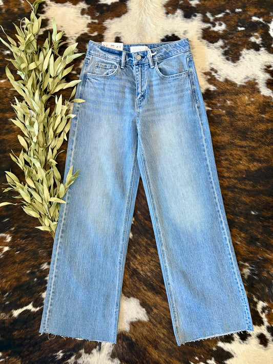 Wholehearted Wide Leg Vervet By Flying Monkey Jeans