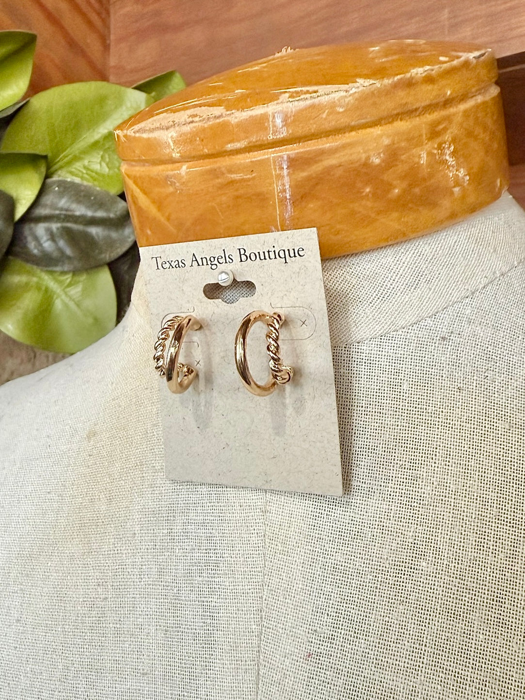 Gold Hoop Earrings