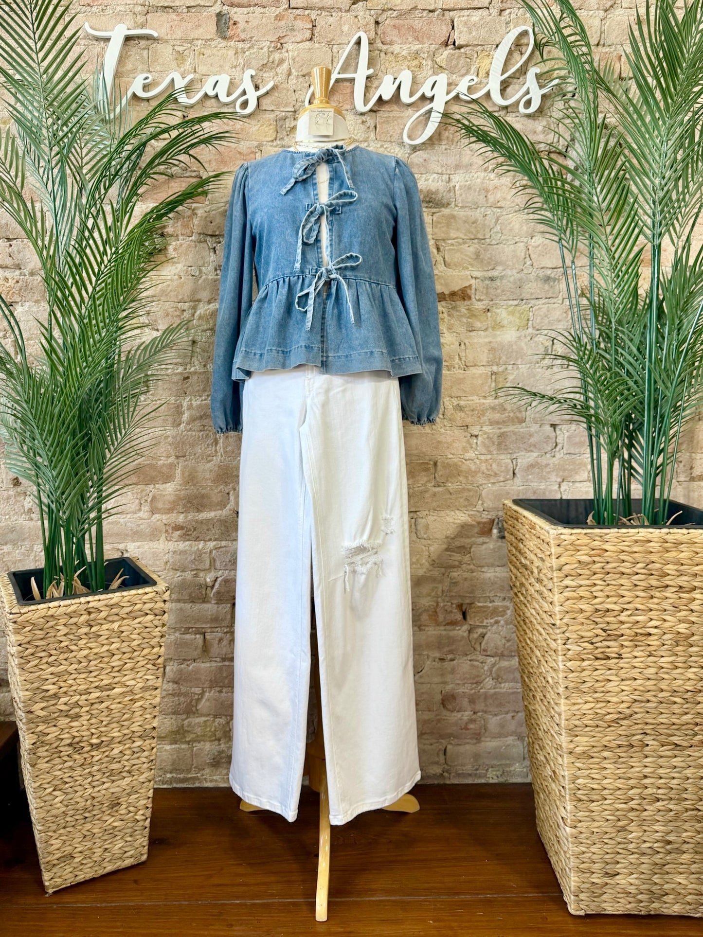 The Dreamer Denim Blouse