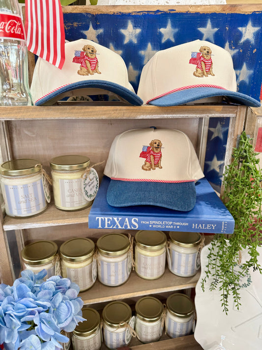 American Golden Retriever Trucker Hat