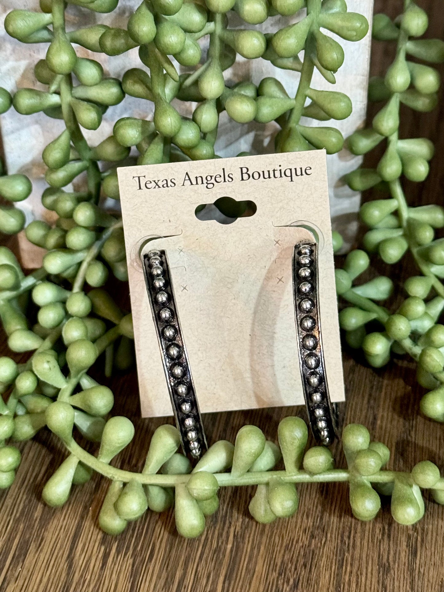 Silver Hoop Earrings