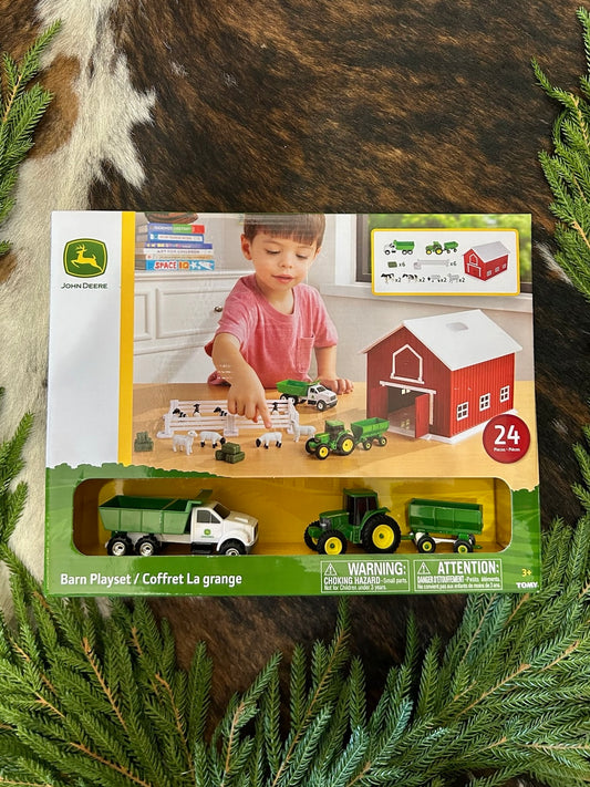 John Deere 24 Piece Farm Toy Set