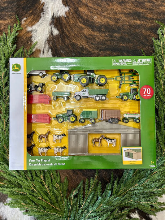 John Deere 70 Piece Farm Toy Set