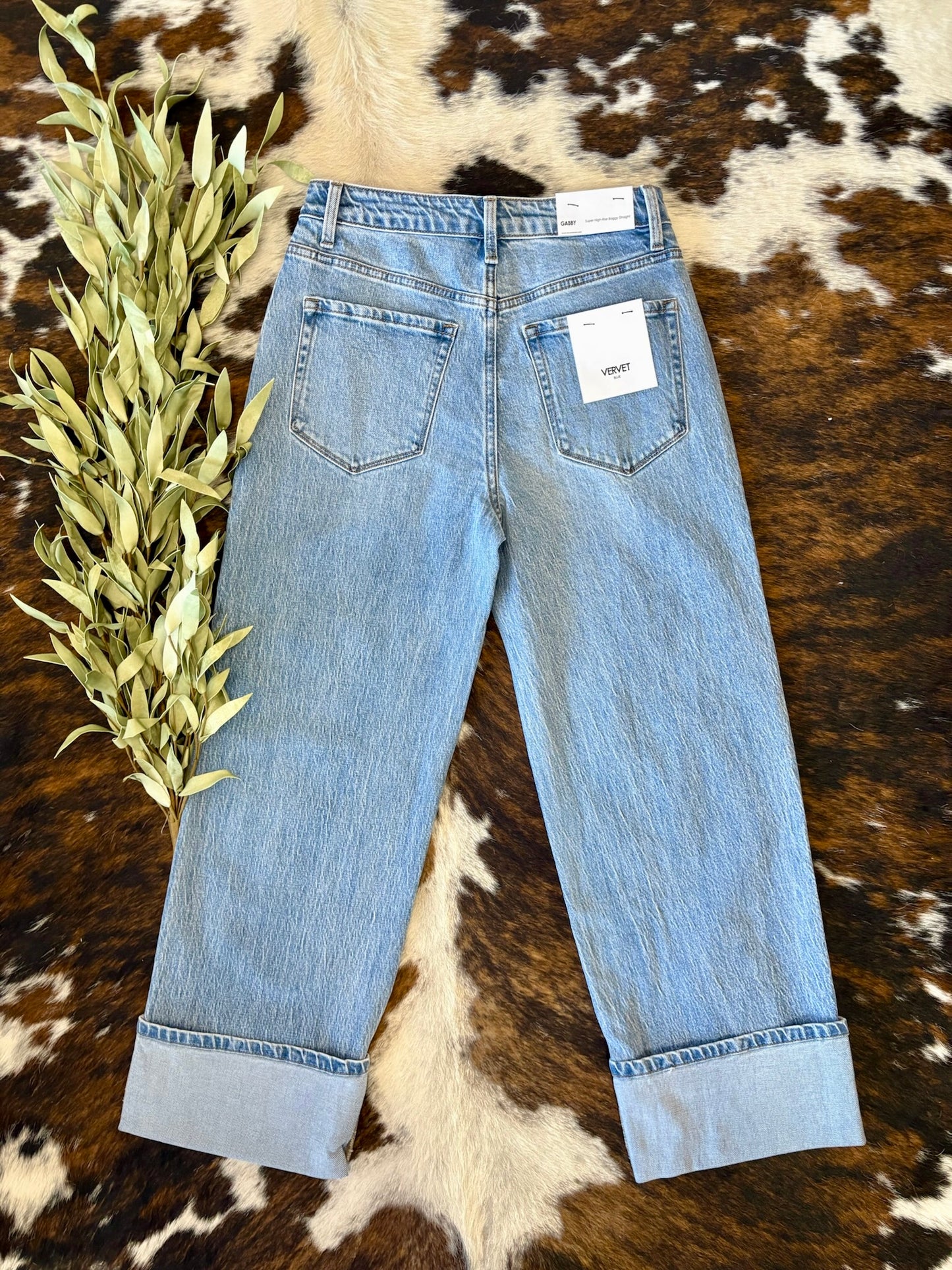 When & Where Wide Leg Vervet By Flying Monkey Jeans