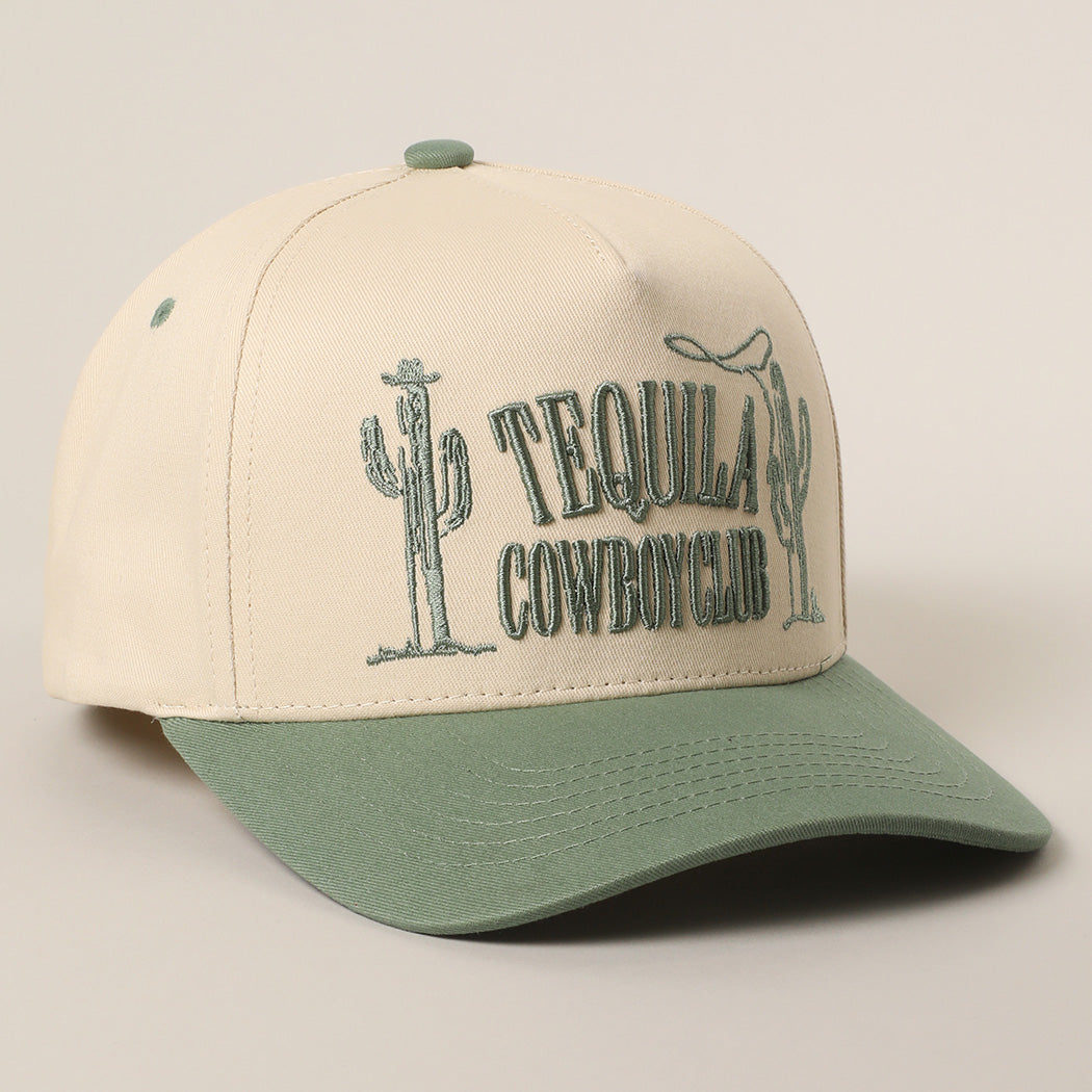 Tequila Cowboy Club Sage Trucker Hat