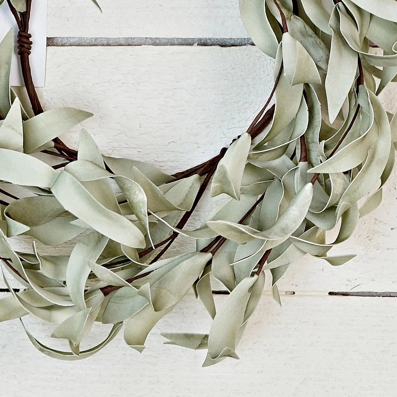 Flocked Herb Wreath