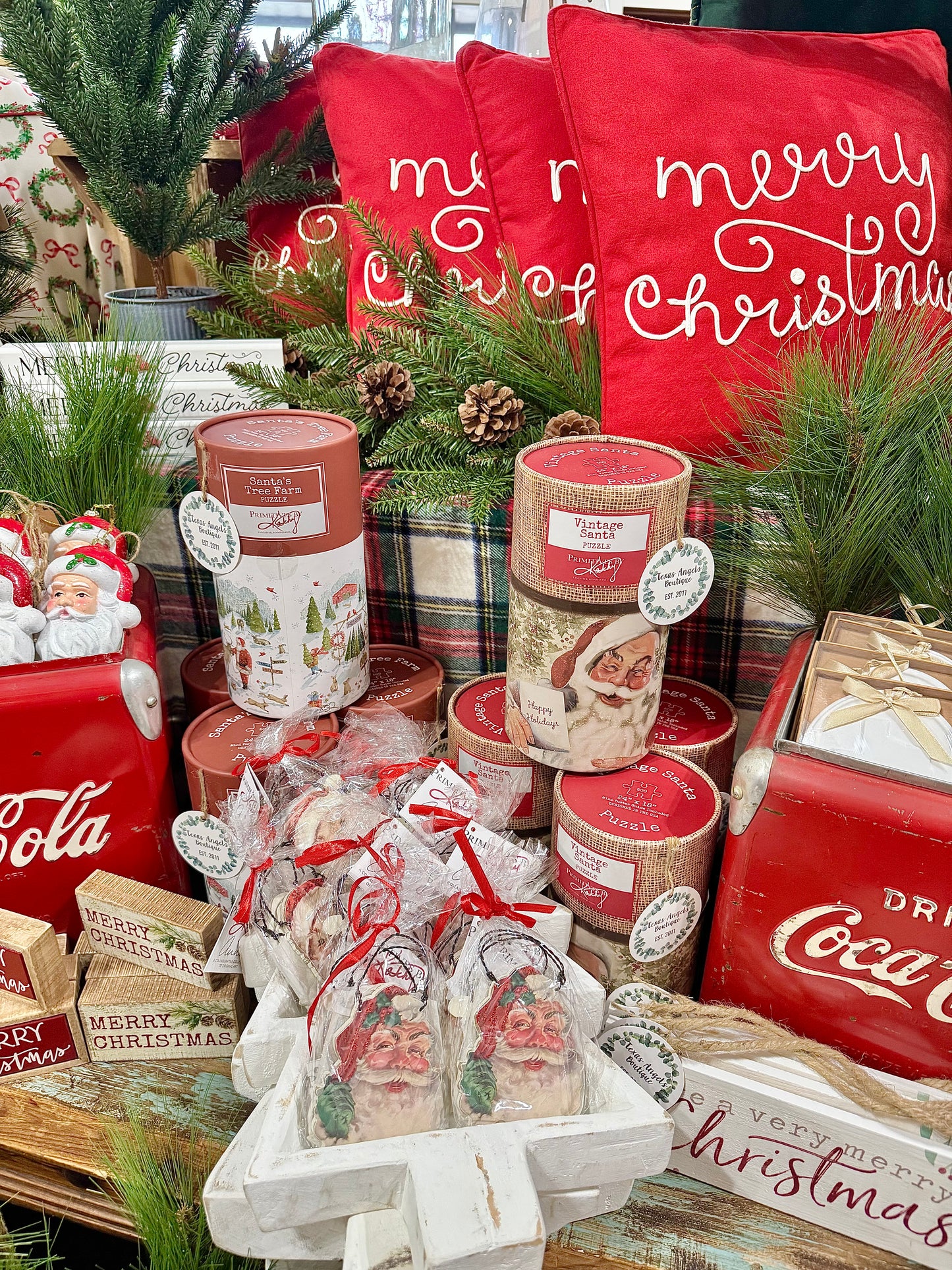 Vintage Santa Puzzle