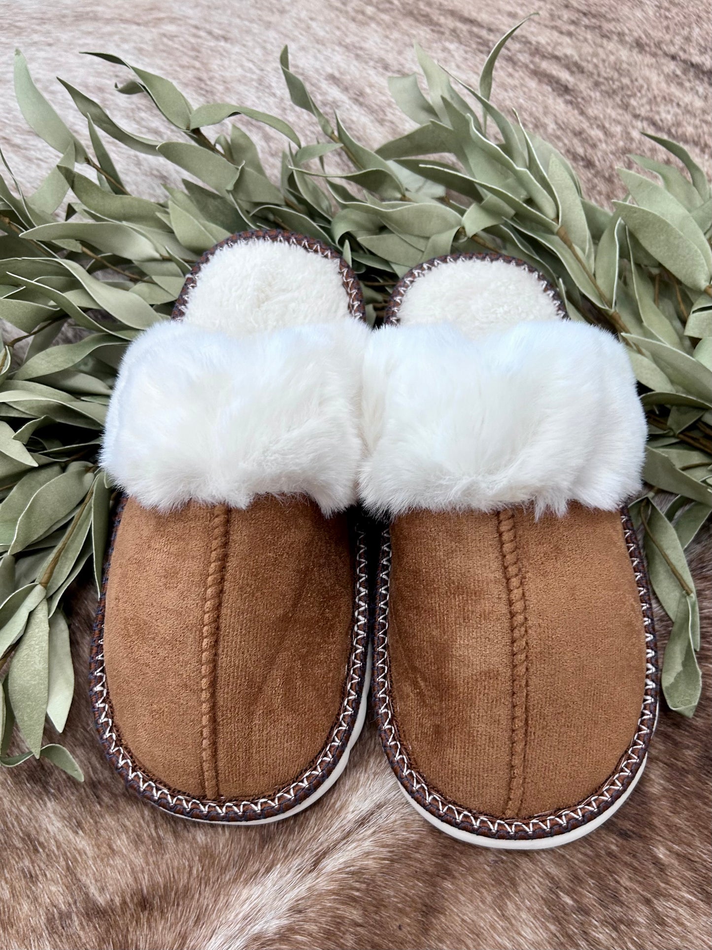 Homebody Dark Tan House Slippers