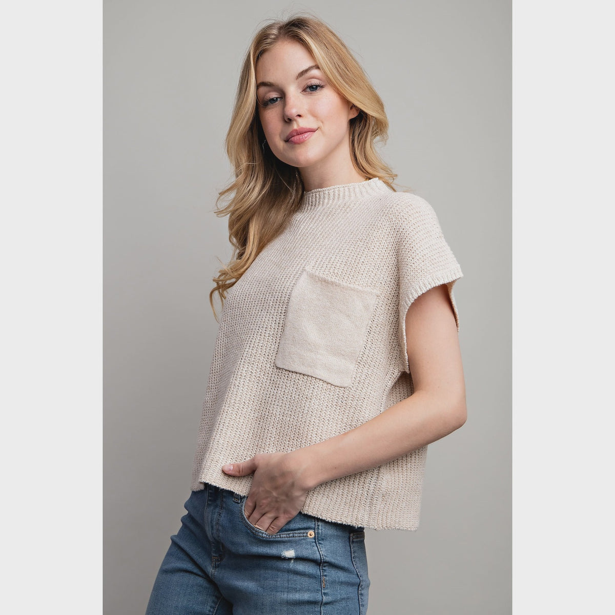 There’s Always Tomorrow Ivory Knit Top