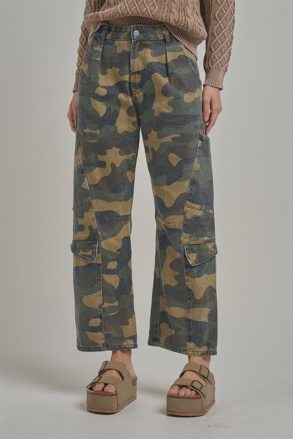Cant You See Camo Cargo Pants
