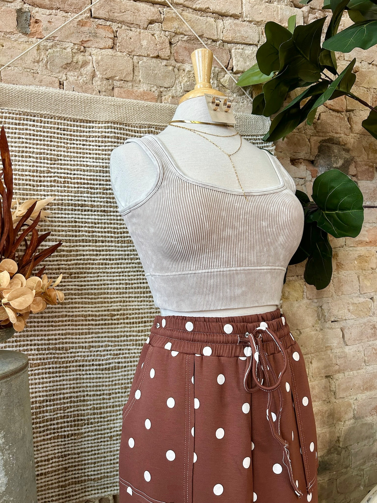 Simple Task Ash Mocha Tank Top
