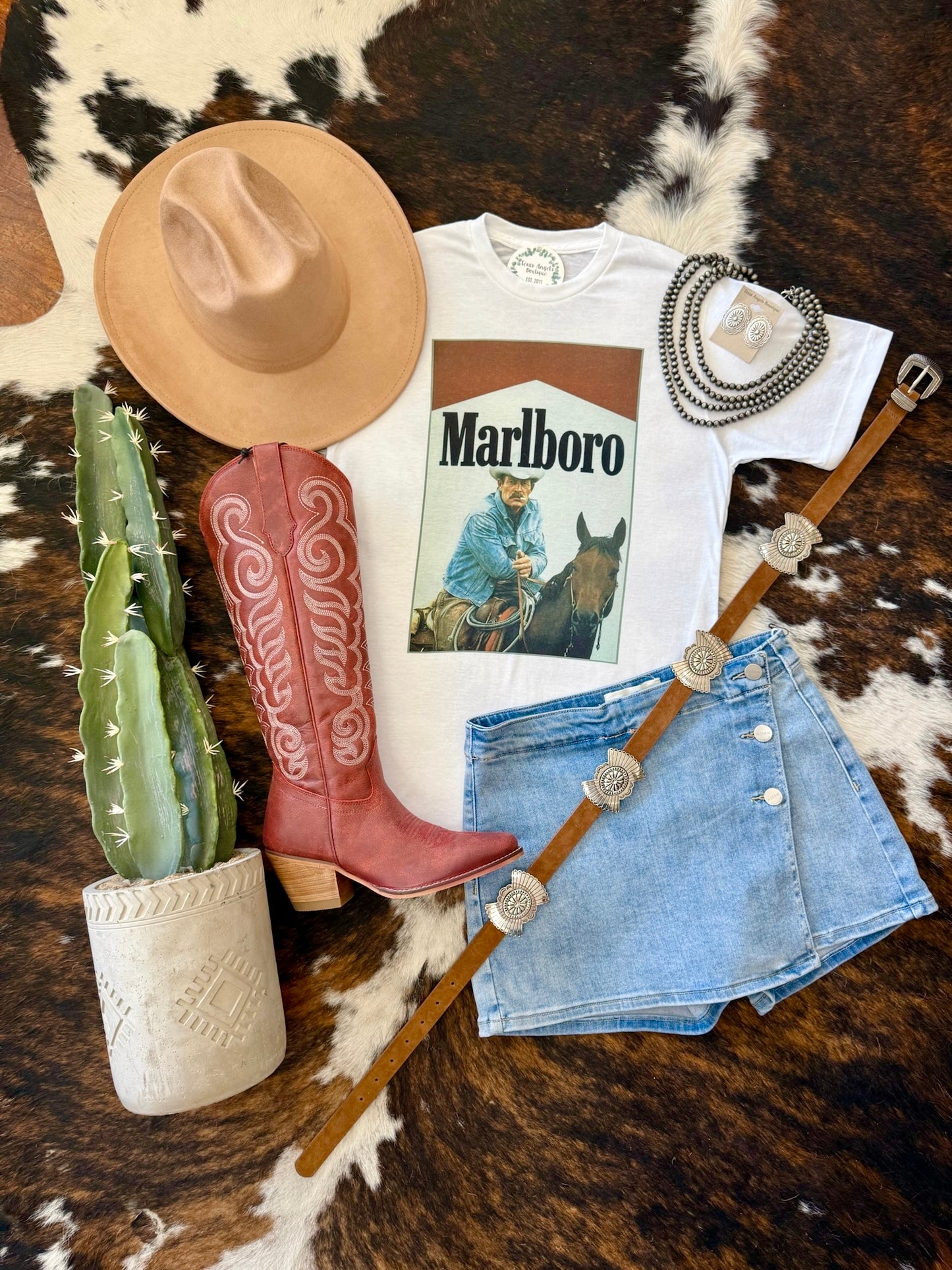 Should’ve Been A Marlboro Cowboy Graphic Tee
