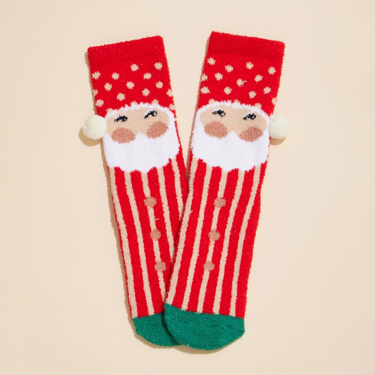 50% Off - Classic Christmas Fuzzy Socks