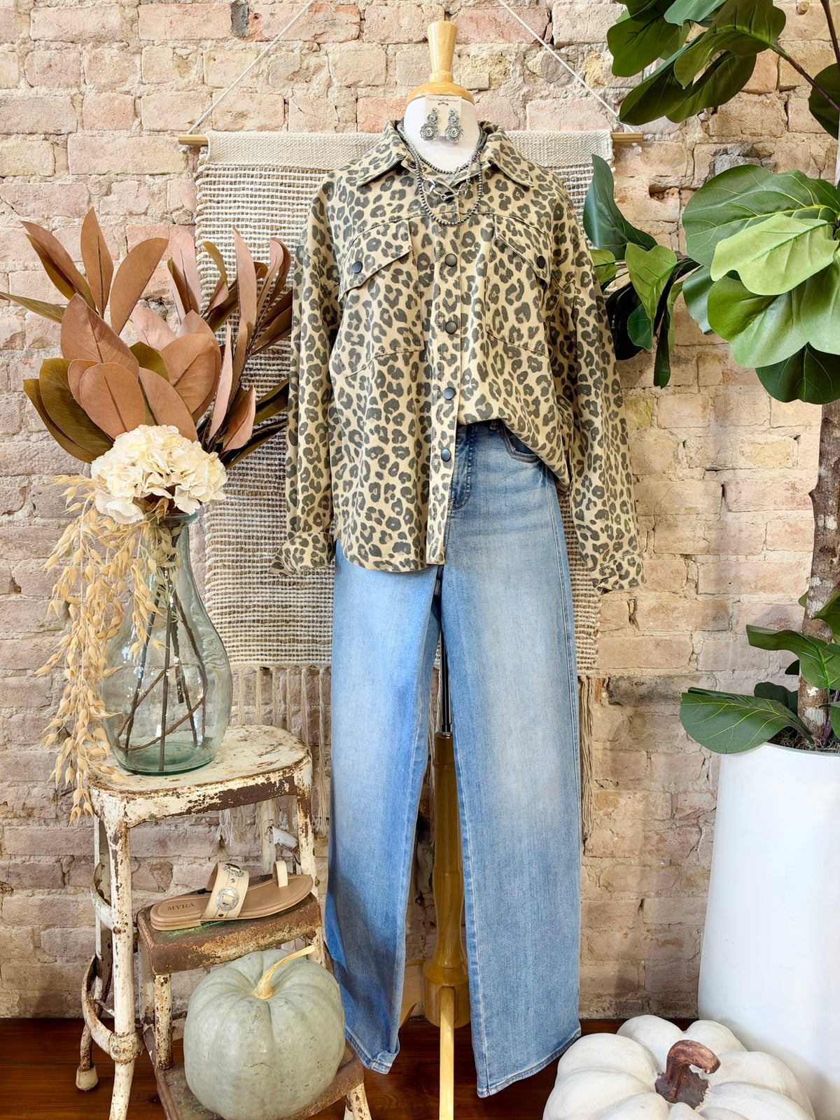 Locked In Leopard Print Jacket