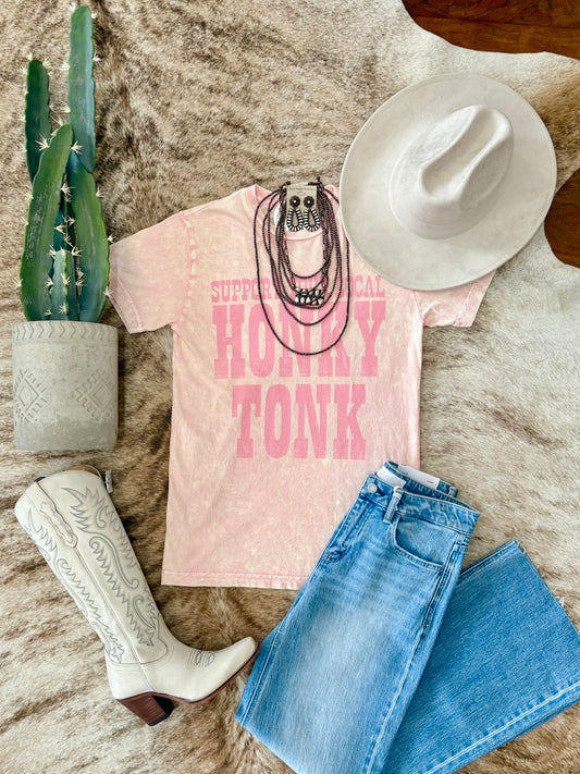 Support Your Local Honky Tonk Graphic Tee