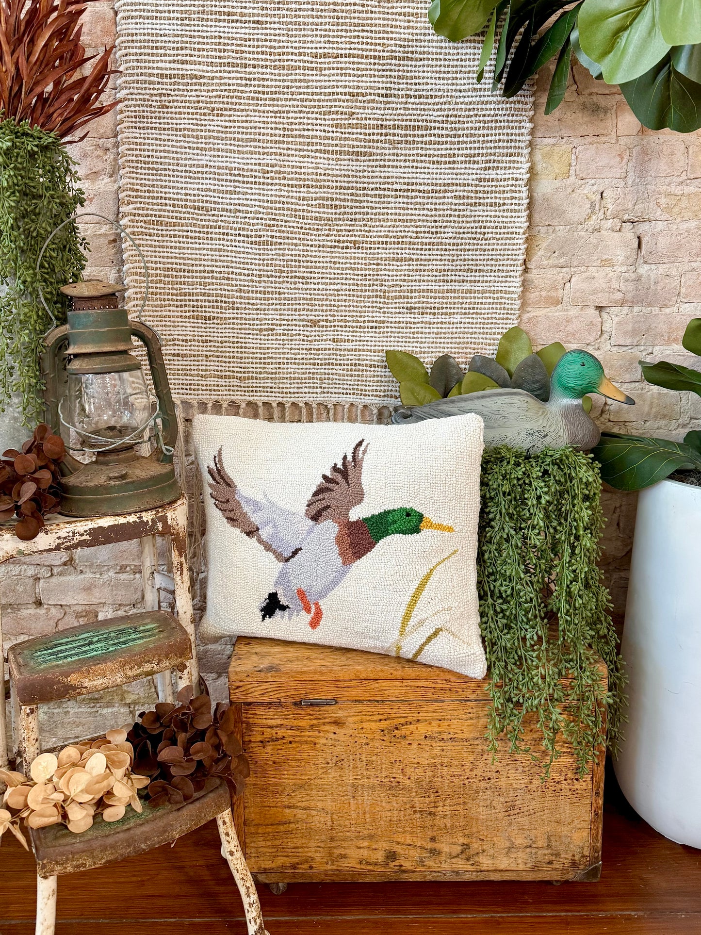 Mallard Duck Pillow