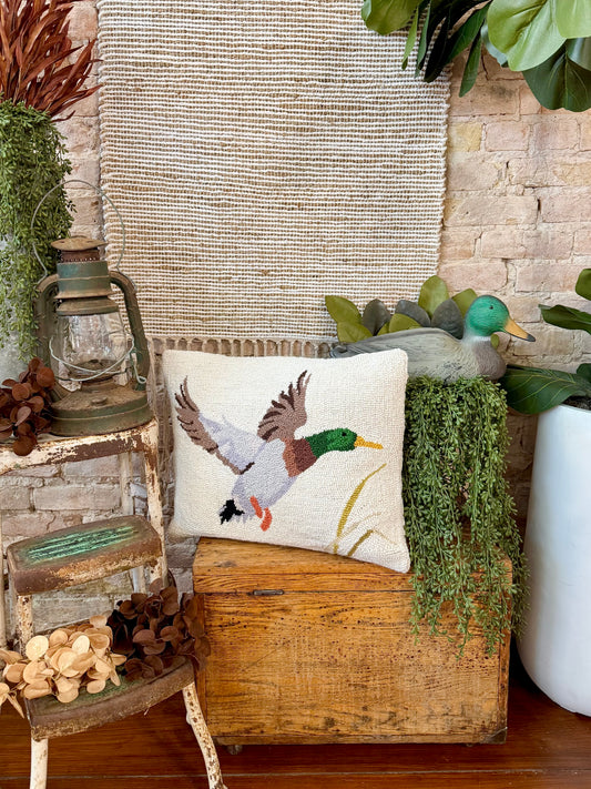 Mallard Duck Pillow