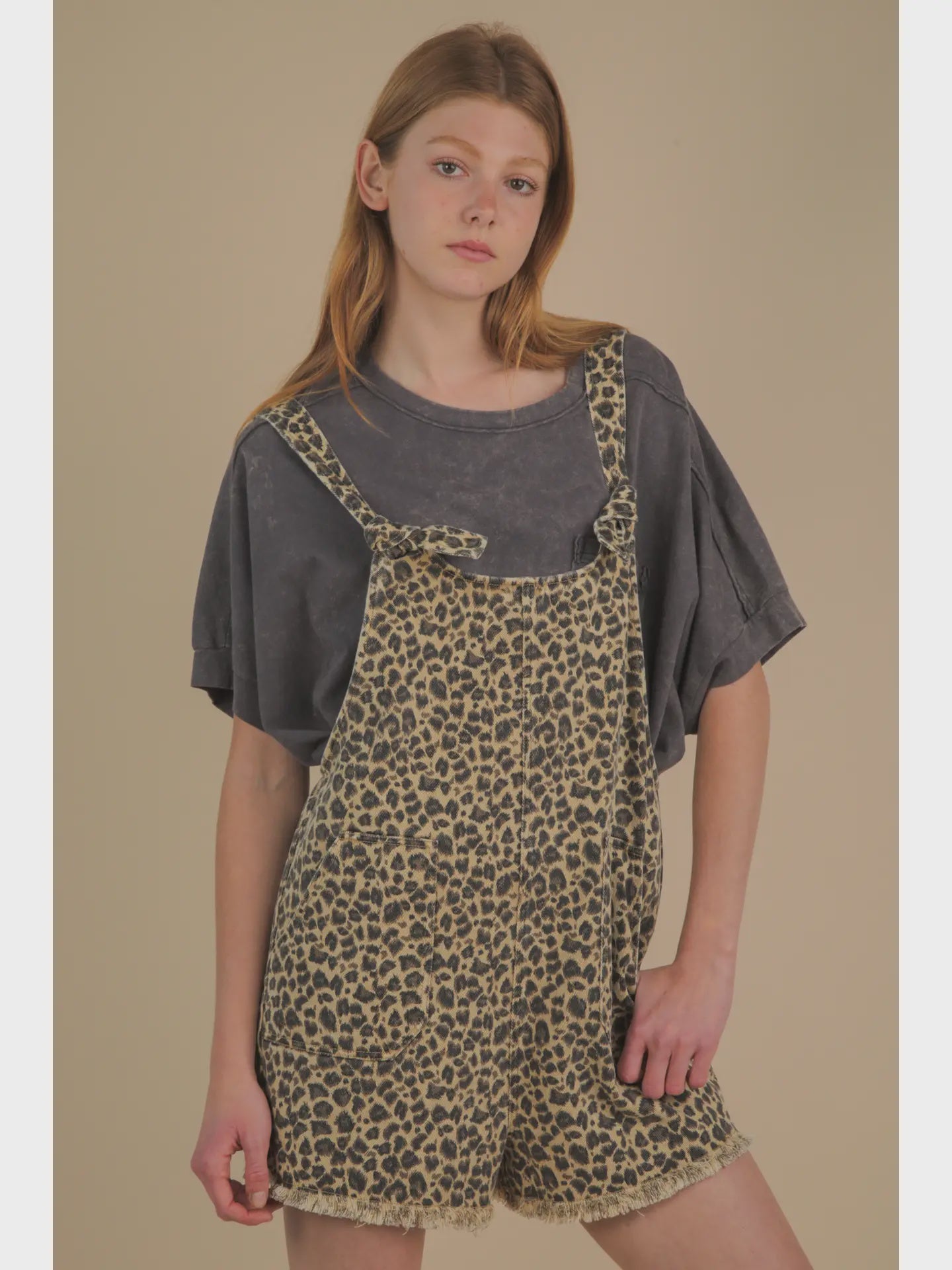 Wild At Heart Leopard Print Romper