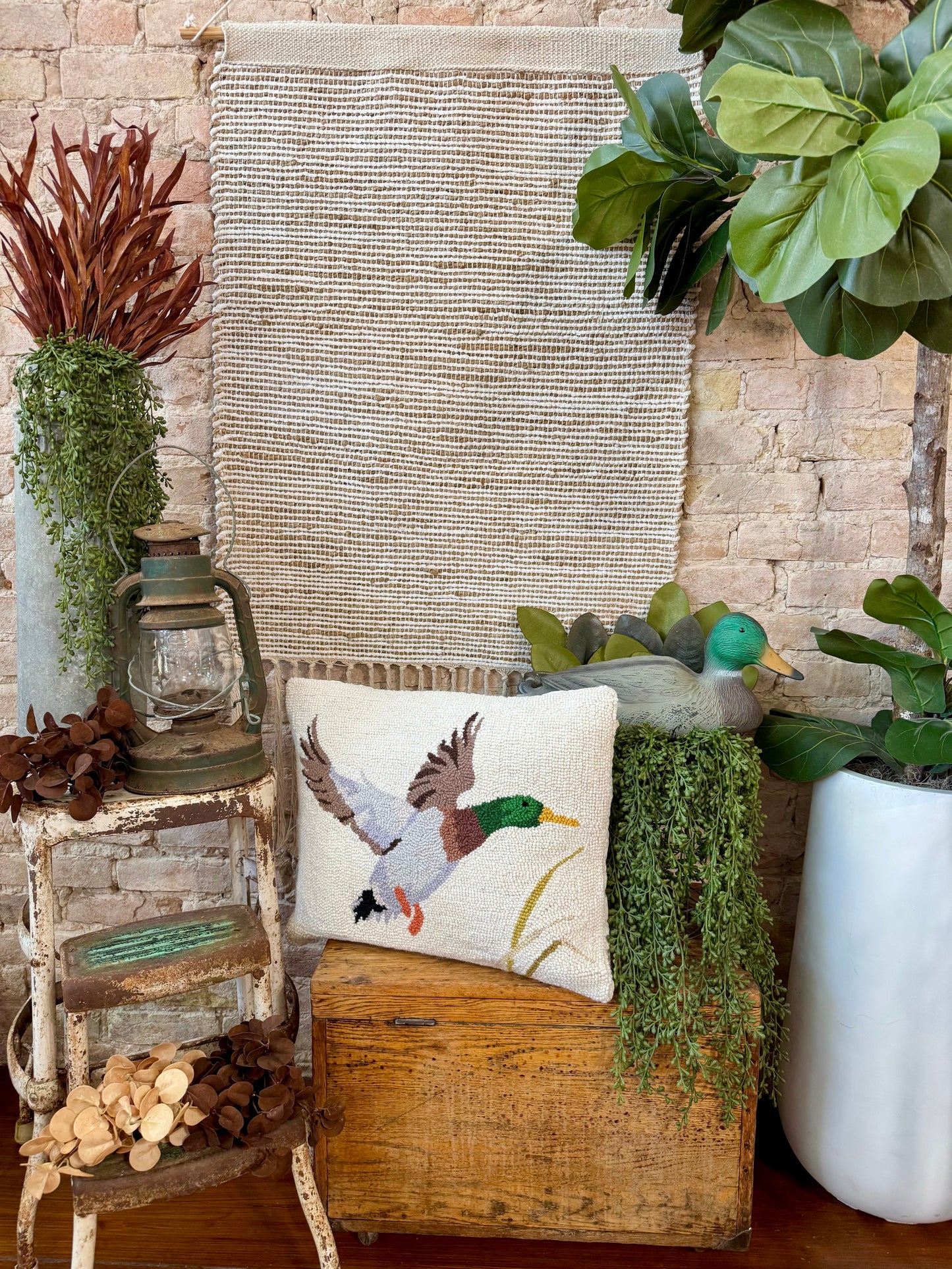 Mallard Duck Pillow