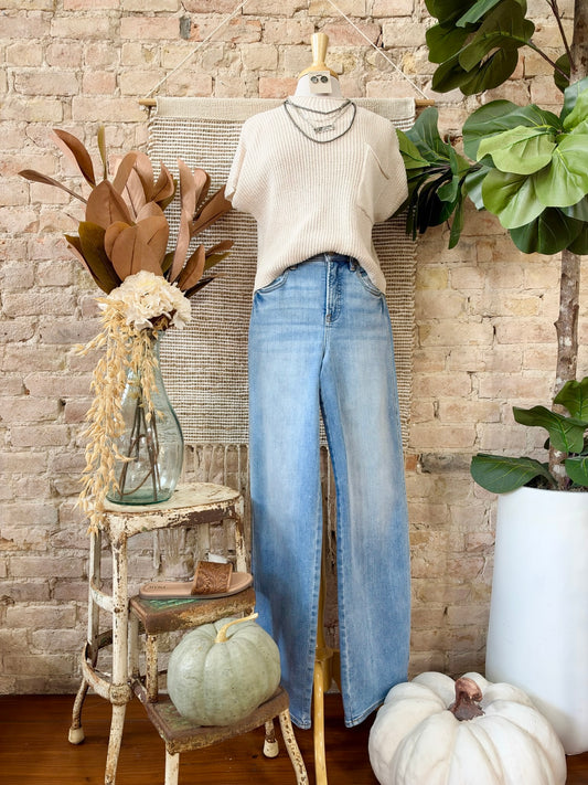 There’s Always Tomorrow Ivory Knit Top