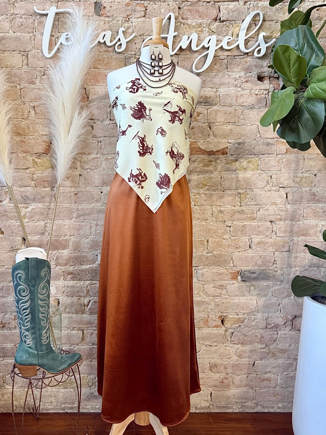 Let's Fiesta Western Print Wild Rag