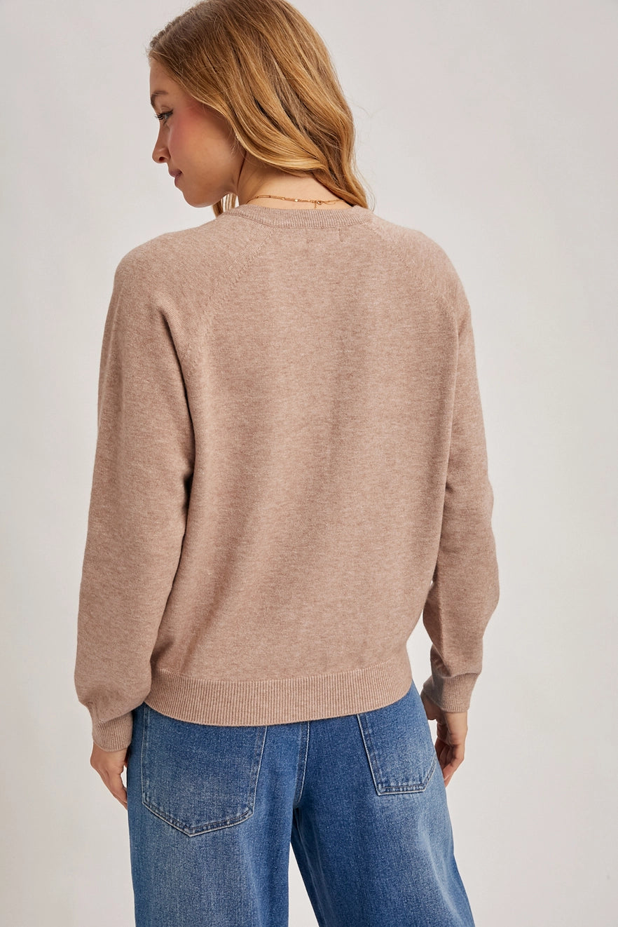 A Love Like This Latte Knit Sweater