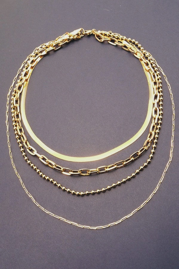 Gold Layered Necklace