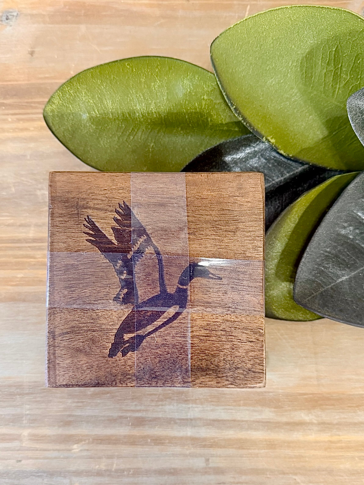 Wooden Duck Coasters