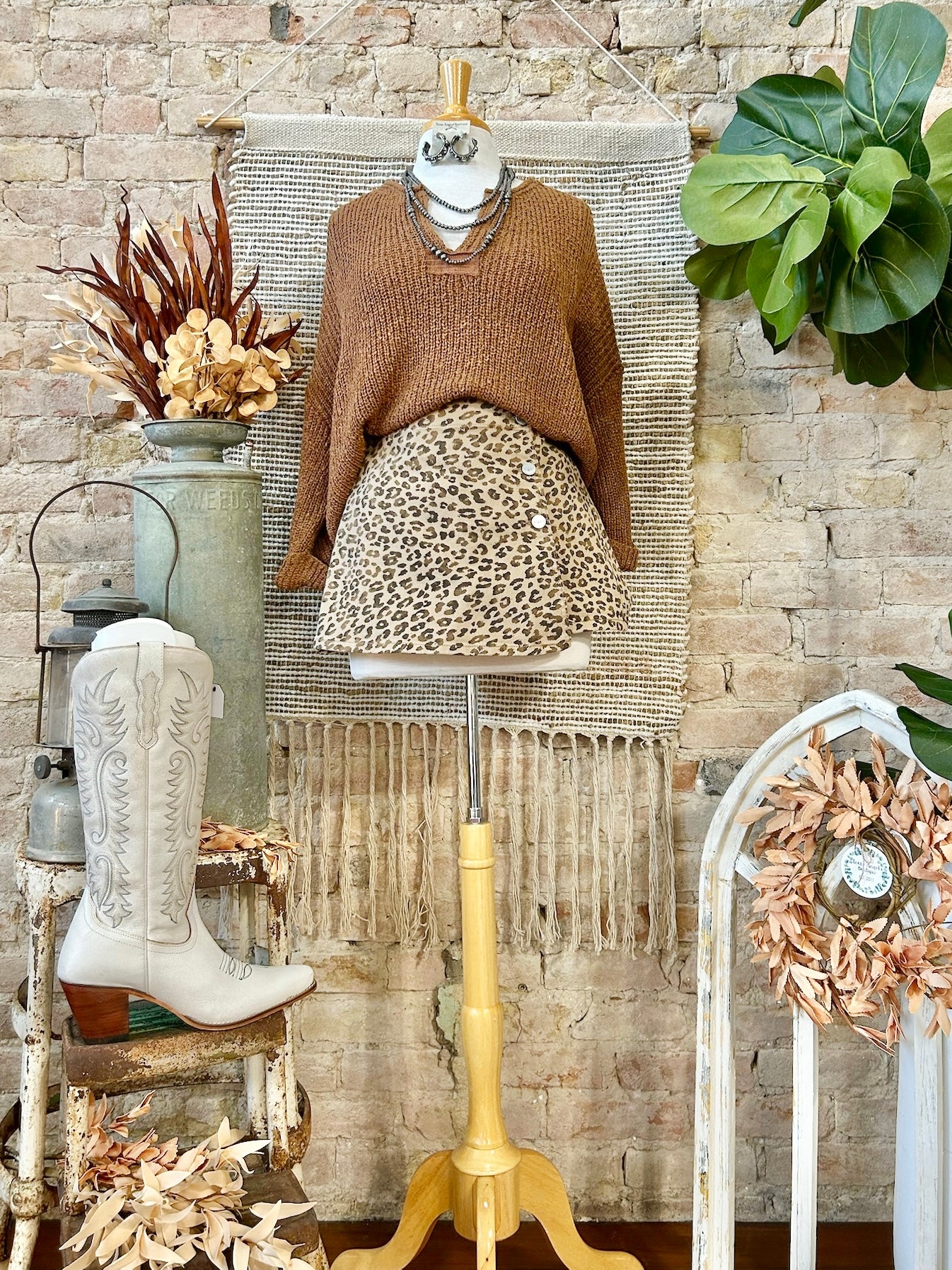 When Ya Know, Ya Know Deep Camel Knit Sweater
