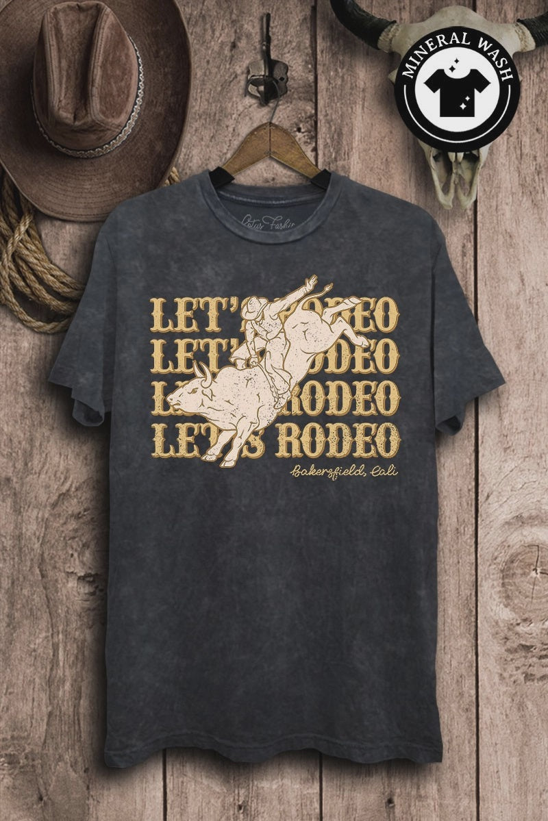 40% Off - Lets Rodeo Graphic Tee