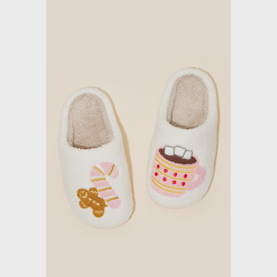 Hot Coco Please Christmas Slippers