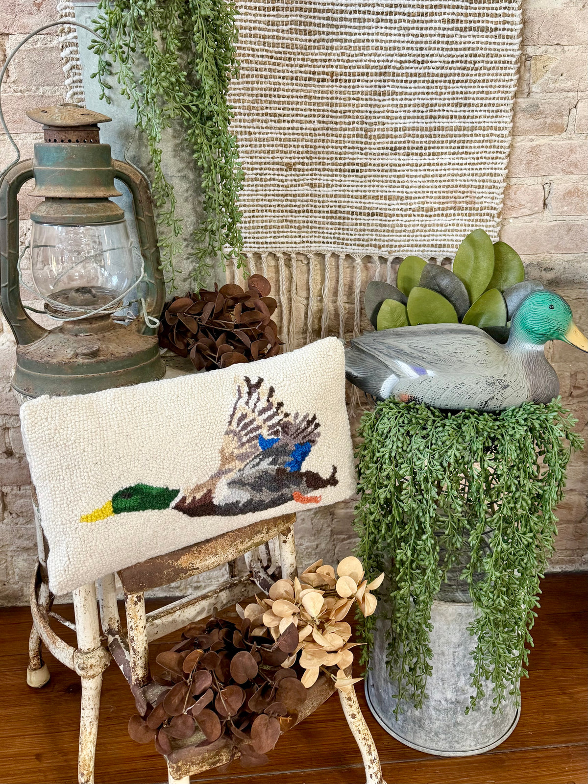 Mallard Duck Pillow