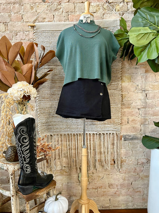 She's From Texas Jade Crop Top