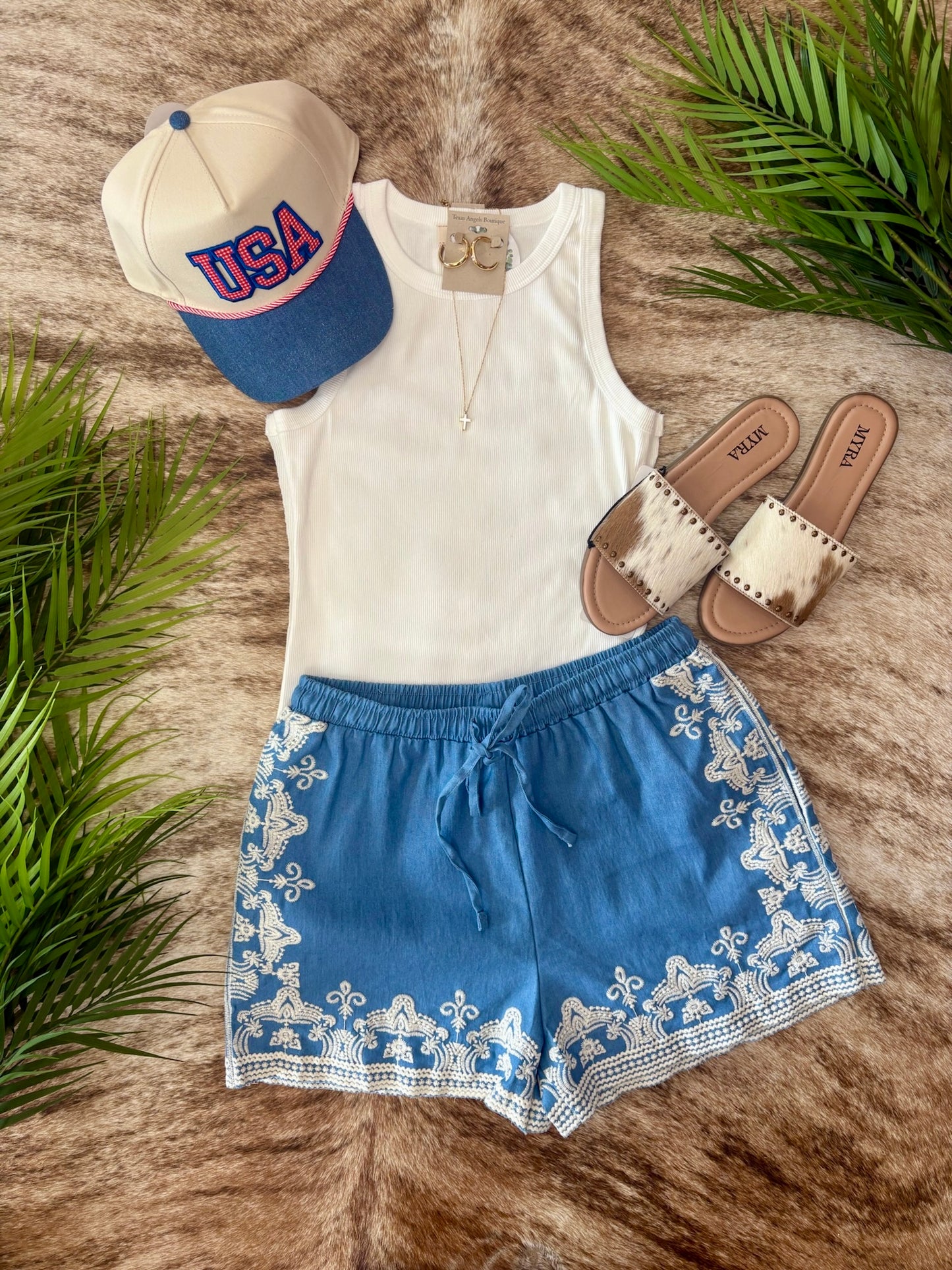 Why Not White Tank Top