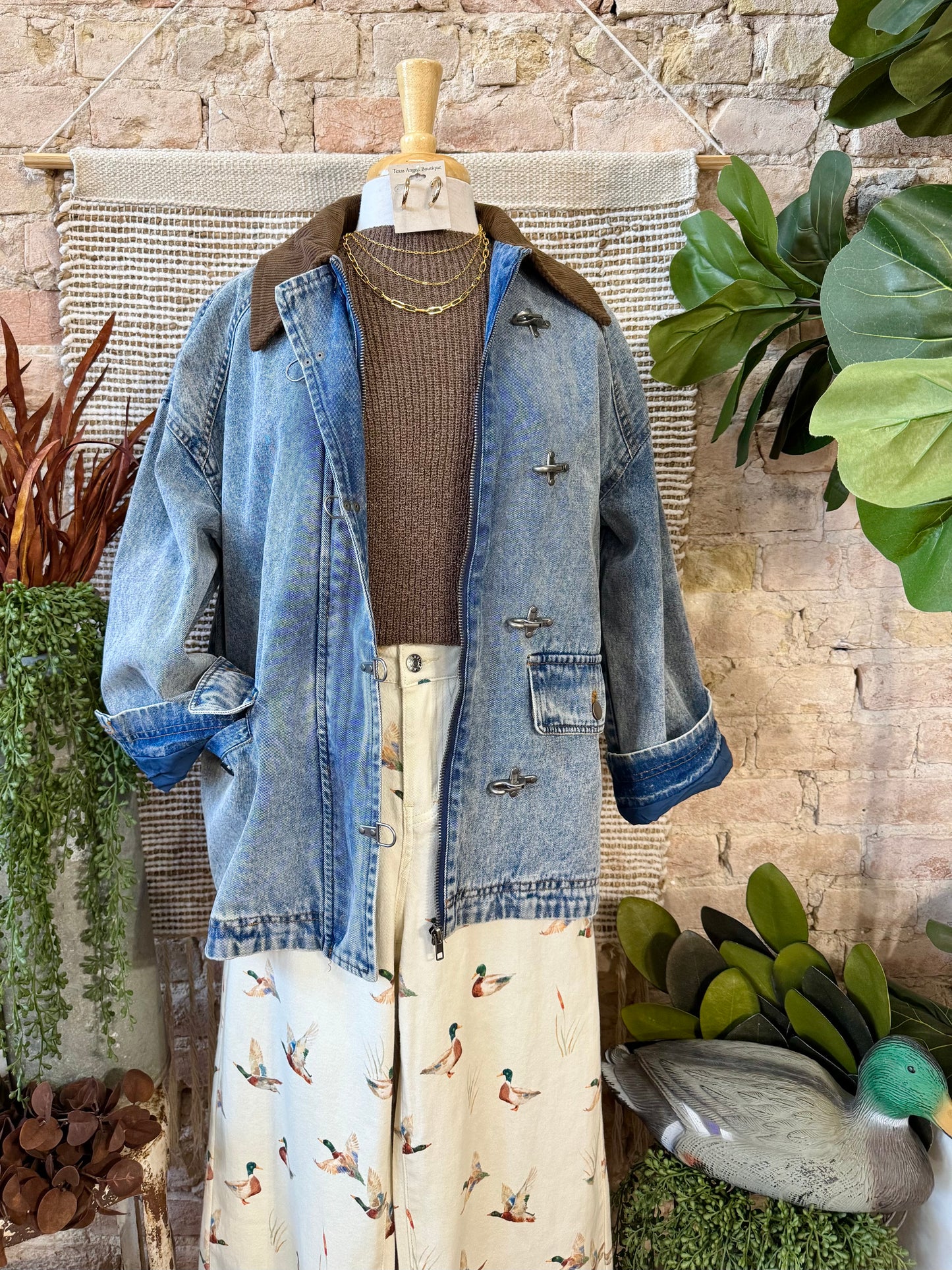 Doin’ Things Right Dark Wash Denim Jacket