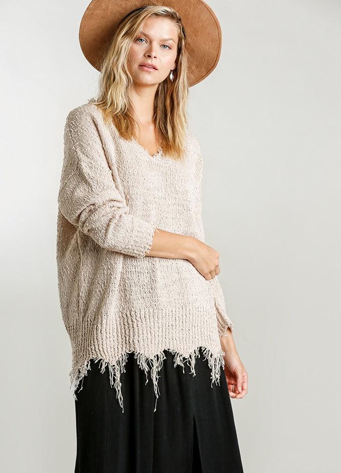 Sweater Weather Cream Sweater