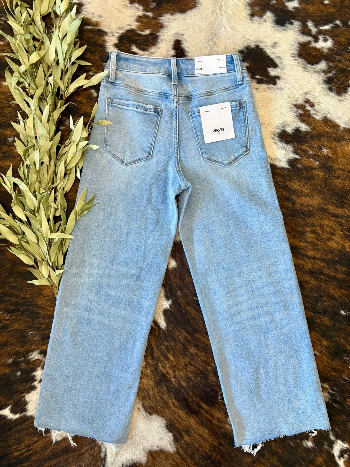 Wide Leg Vervet By Flying Monkey Jeans