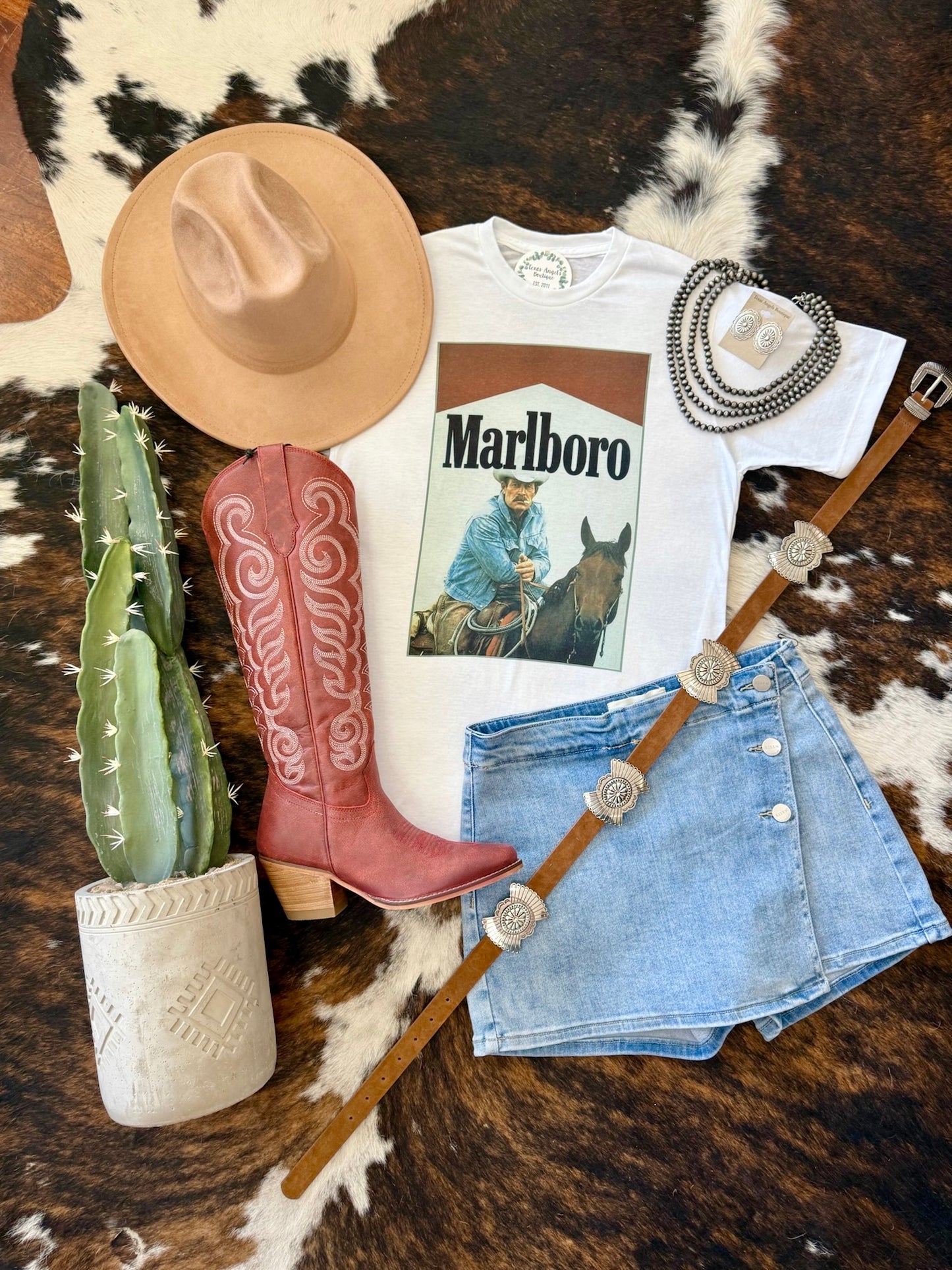 Should’ve Been A Marlboro Cowboy Graphic Tee