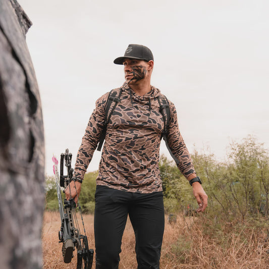 Burlebo Camo Performance Hoodie