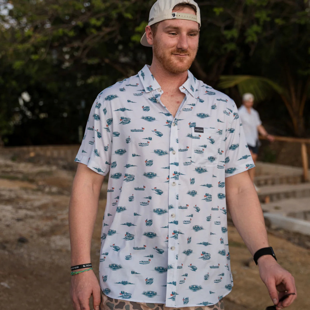 Lake Weekend Burlebo Button Up
