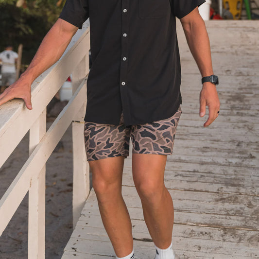 Burlebo Camo Everyday Shorts