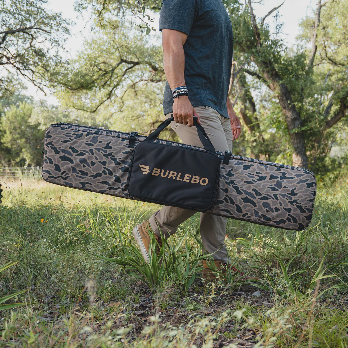Burlebo Gauge Camo Double Rifle Case