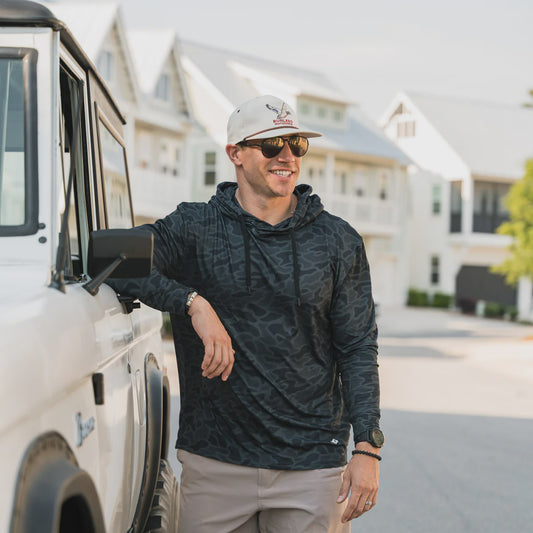 Burlebo Camo Performance Hoodie