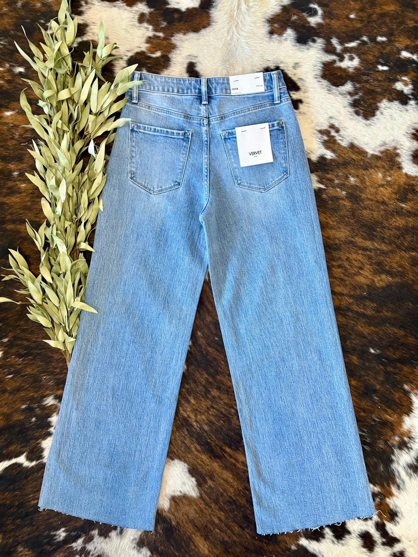 Wholehearted Wide Leg Vervet By Flying Monkey Jeans